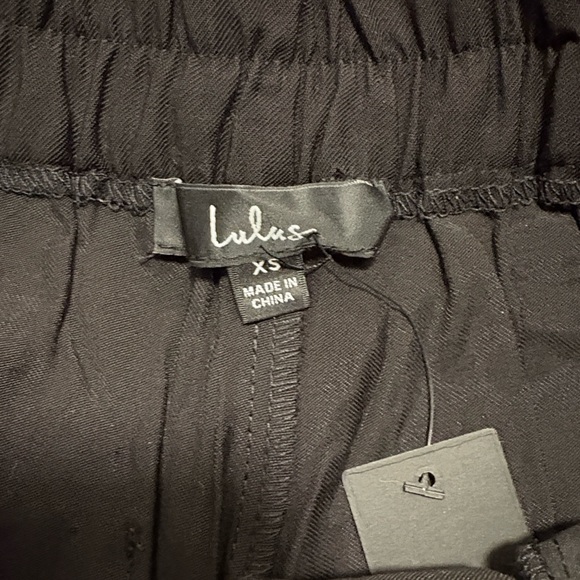 Lulu's Black womens pleated Pants - Picture 7 of 9
